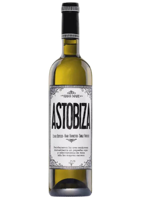 Astobiza Blanco Txakoli white wine bottle hand harvested single vineyard