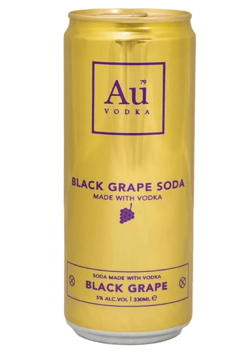 Au Black Grape vodka cocktail 330ml ready to drink can