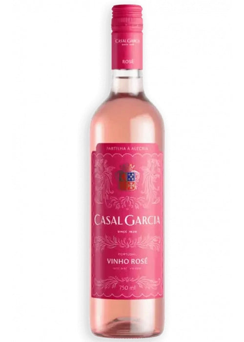 Casal Garcia Rose Vinho Verde 750ml bottle with pink label and crest