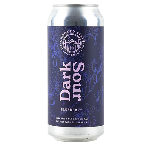
            
                Load image into Gallery viewer, Crooked Stave Dark Sour Blueberry 473ML
            
        