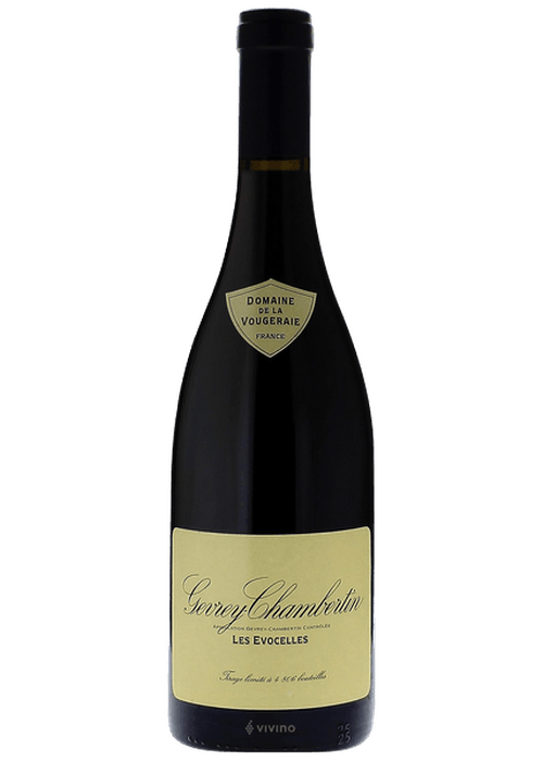 Domaine de la Vougeraie Gevrey Chambertin Pinot Noir red wine bottle