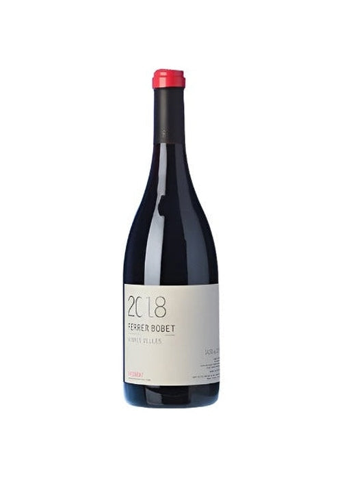 2018 Ferrer Bobet Priorat red wine bottle with beige label