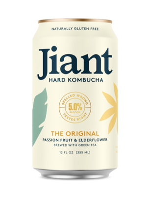 Jiant The Original Passionfruit & Elderflower Hard Kombucha 355ML