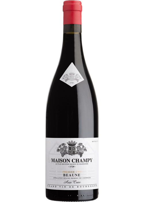 Maison Champy Beaune Aux Cras Premier Cru 2015 red wine bottle
