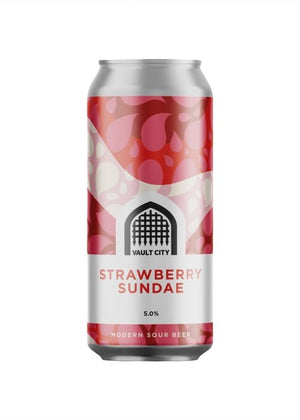 Vault City Strawberry Sundae 440ML