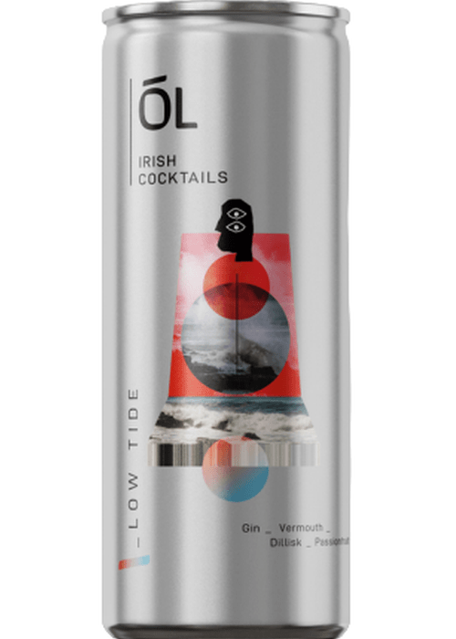 Ól Low Tide Irish Cocktail can with Gin, Vermouth and Passionfruit