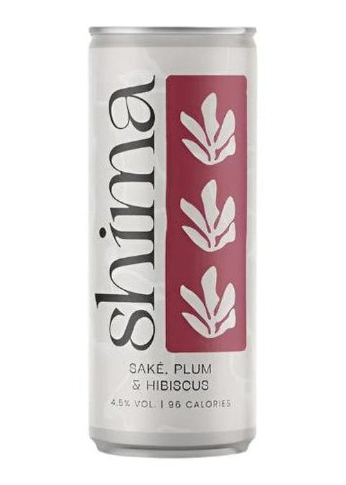Shima Sake Spritz Plum Hibiscus 250ml ready to drink cocktail can