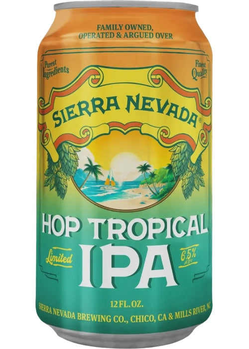 Sierra Nevada Hop Tropical IPA limited edition 12oz can with mango and passion fruit flavor