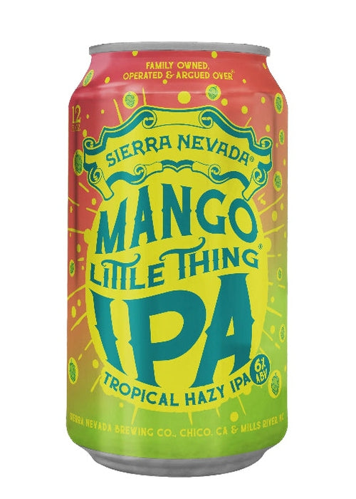 Sierra Nevada Mango Little Thing IPA 355ml aluminum can with tropical hazy label