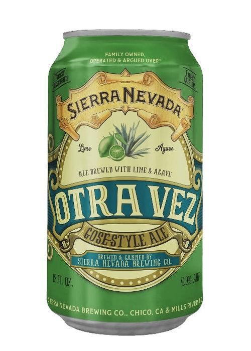 Sierra Nevada Otra Vez lime agave gose-style ale 355ml can