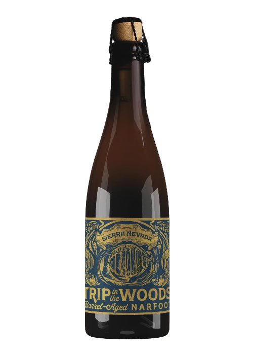 Sierra Nevada Trip In The Woods Barrel Aged Narfoot 500ml dark beer bottle
