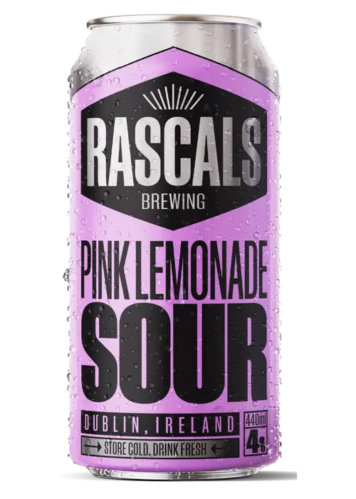 Rascal's Pink Lemonade Sour 440ML