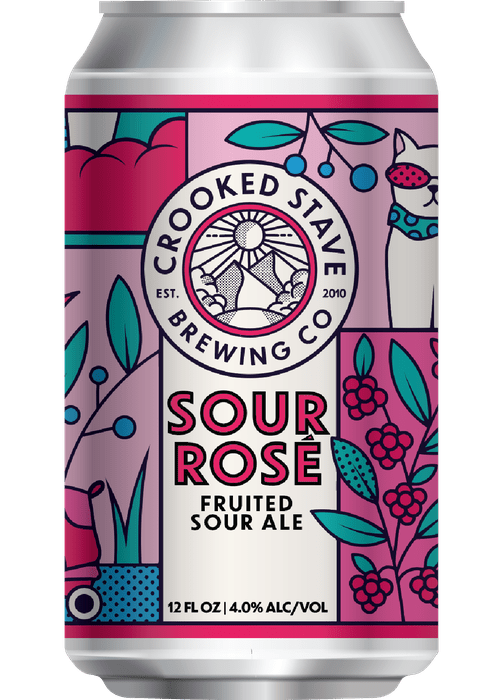 Crooked Stave Sour Rose Can 355ML