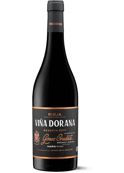 Vina Dorana Rioja Reserva 2017 red wine bottle by Bodegas Gomez Cruzado