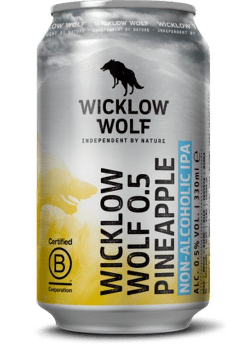 Wicklow Wolf 0.5 Pineapple Non Alcoholic IPA 330ML