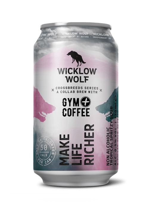 Wicklow Wolf x Gym Coffee Make Life Richer 440ML