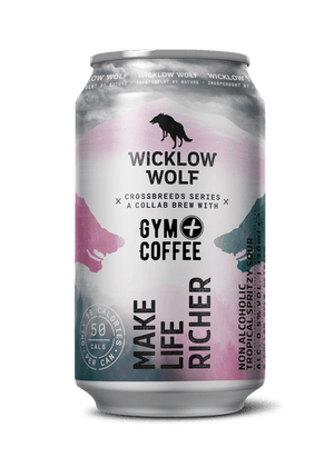 Wicklow Wolf x Gym Coffee Make Life Richer 440ML