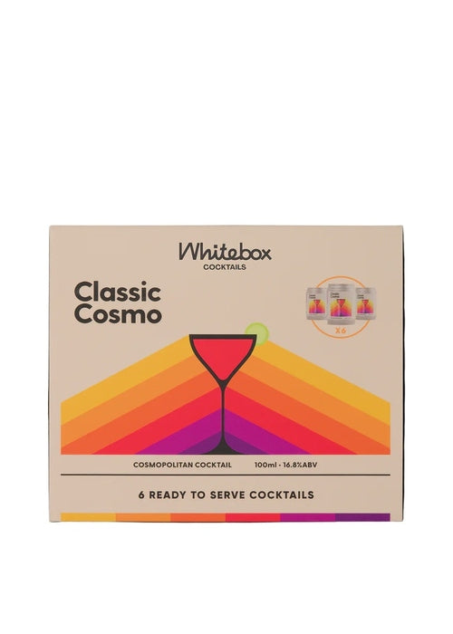 Whitebox Classic Cosmo Gift Pack 6x 100ml ready to drink cocktail cans