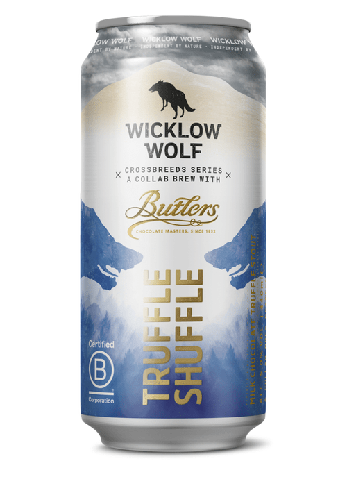 Wicklow Wolf Truffle Shuffle 440ml milk chocolate truffle stout collaboration can