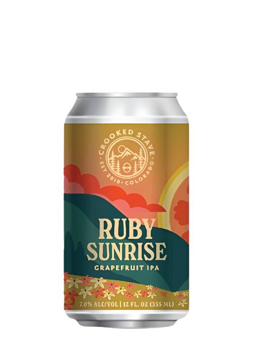 Crooked Stave Ruby Sunrise Grapefruit IPA 355ML