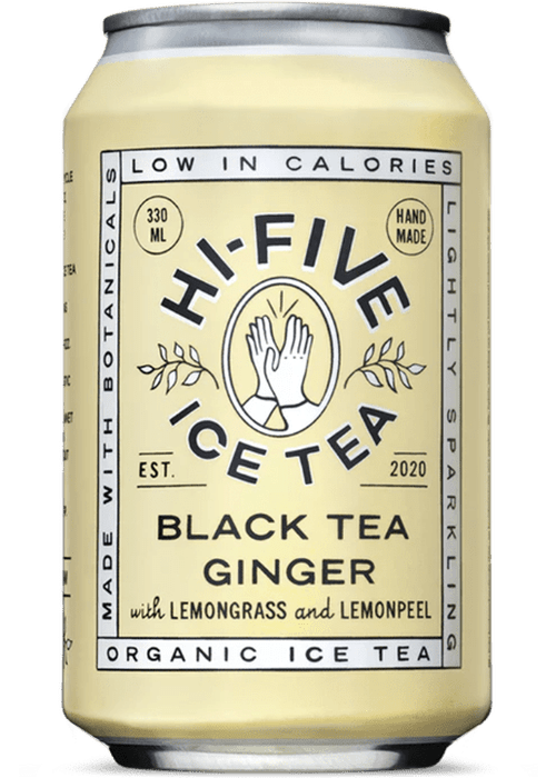 Hi-Five Ice Tea Black Tea Ginger 330ML