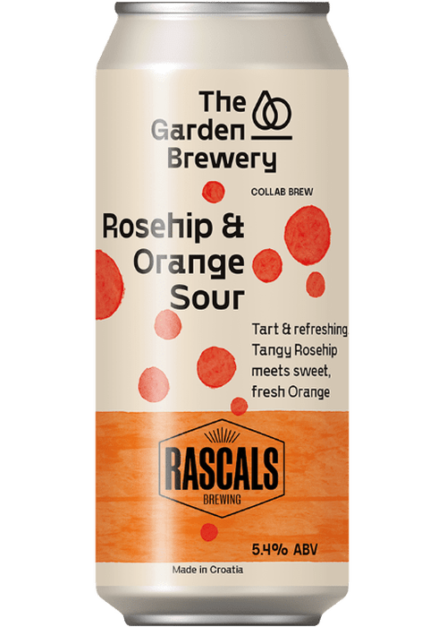 The Garden Brewery x Rascals Rosehip & Orange Sour 440ML