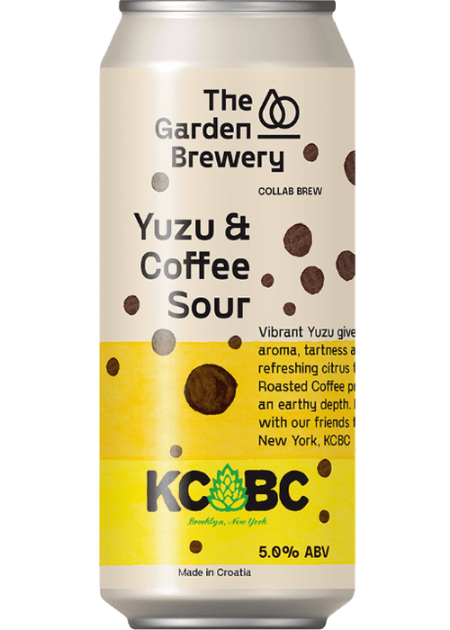 The Garden Brewery x KCBC Yuzu & Coffe Sour 440ML