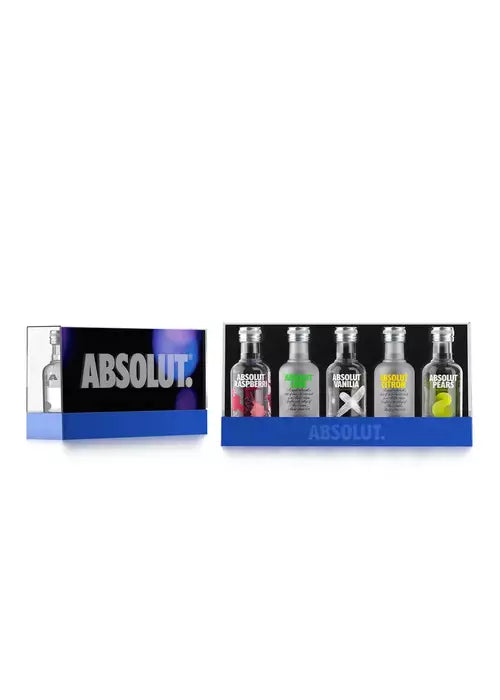 Absolut Vodka Flavours Gift Pack 5X50ML