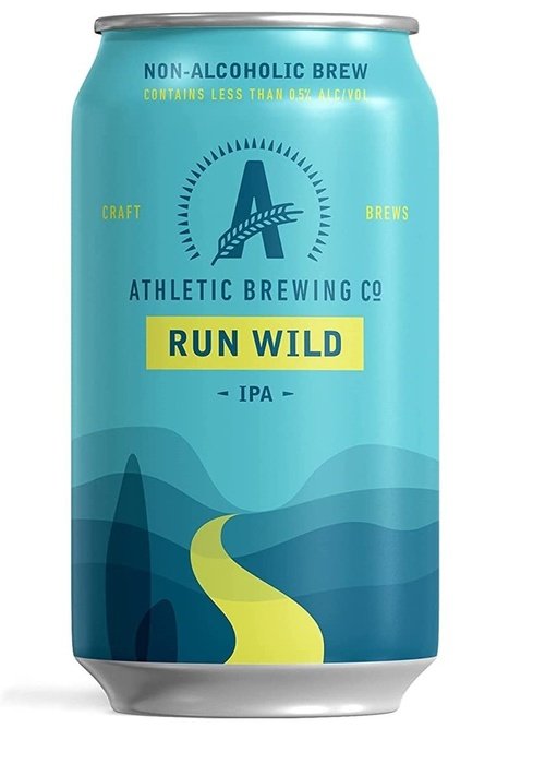 Athletic Brewing Run Wild IPA 355ML