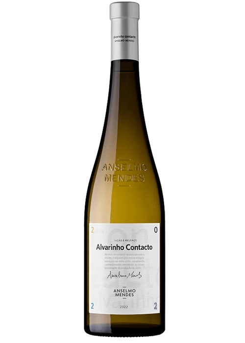 Anselmo Mendes Alvarinho Contacto 2022 white wine bottle