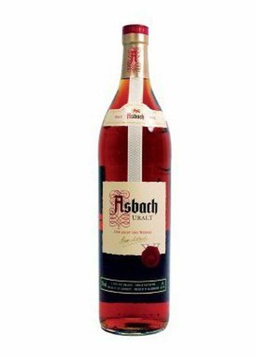 Asbach Original 3 Year German Brandy 700ml amber spirit bottle with red cap and gold seal