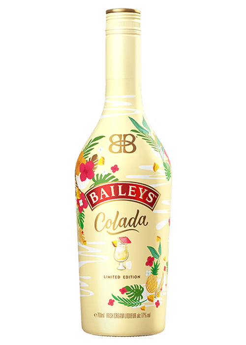 Baileys Colada 700ml limited edition Irish cream liqueur with coconut pineapple tropical design