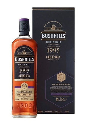 
            
                Load image into Gallery viewer, Bushmills 1995 &amp;#39;Causeway Collection&amp;#39; Marsala Cask 700ML
            
        
