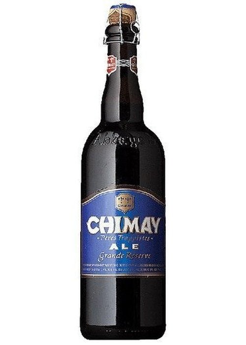 Chimay Blue Grande Reserve Trappist beer 750ml bottle with swing-top cap