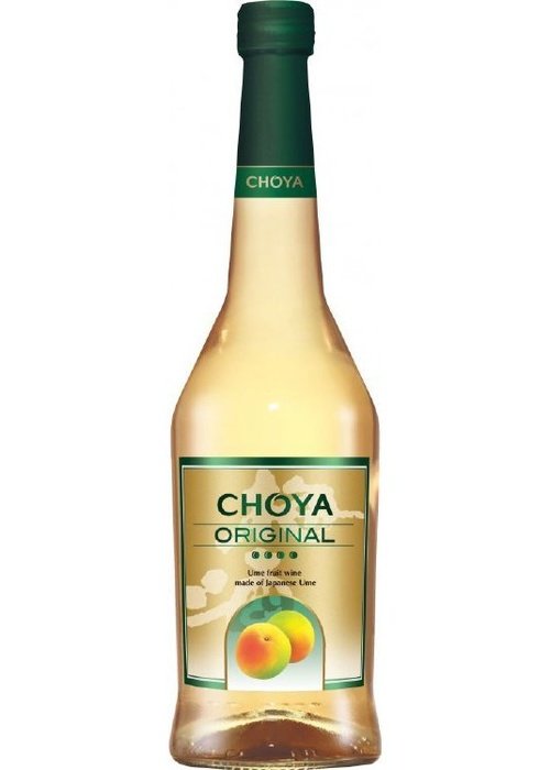 Choya Original Ume Plum Wine 700ml bottle with beige label and green cap