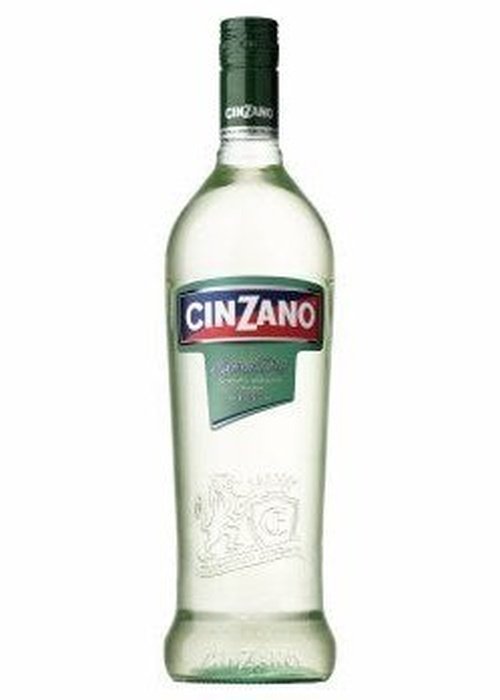Cinzano Extra Dry Vermouth 700ML bottle with green cap and red label