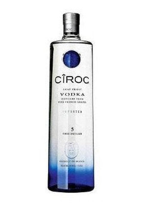 Cîroc Jump Frost Vodka 700ml bottle with blue gradient and silver cap