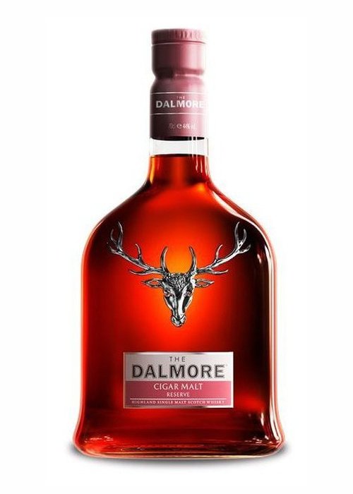 Dalmore Cigar Malt Reserve Highland Single Malt Scotch Whisky 700ml bottle with stag emblem