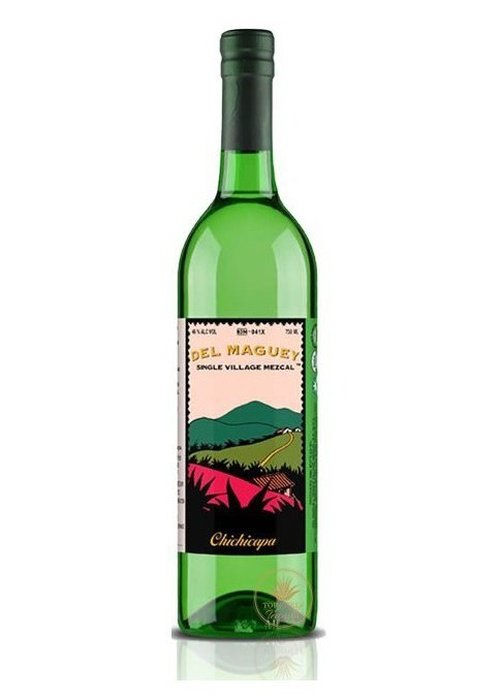 Del Maguey Chichicapa Single Village Mezcal 700ml bottle with illustrated label