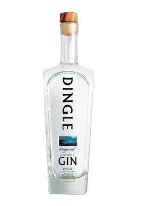 Dingle Original Pot Still Gin 700ml bottle with wood cap and cork stopper