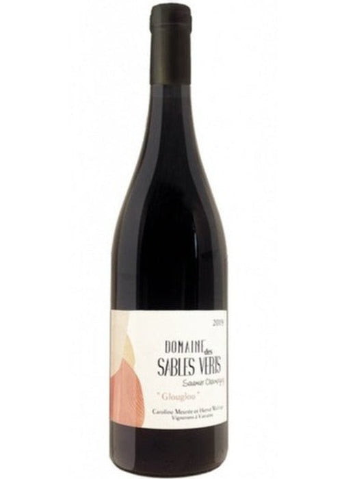 Domaine des Sables Verts Glouglou Saumur Champigny red wine bottle 2019