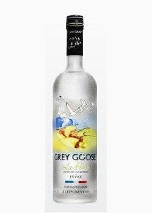 Grey Goose La Poire 700ml French pear flavored vodka bottle