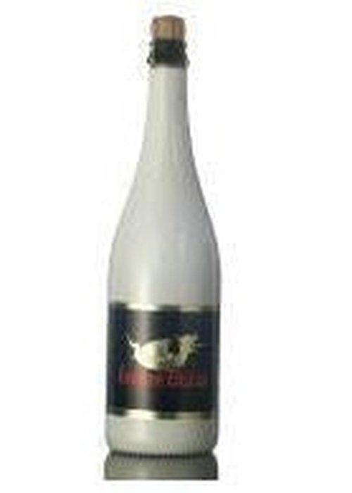 Gulden Draak 750ML dark Belgian barley wine beer bottle with gold dragon label