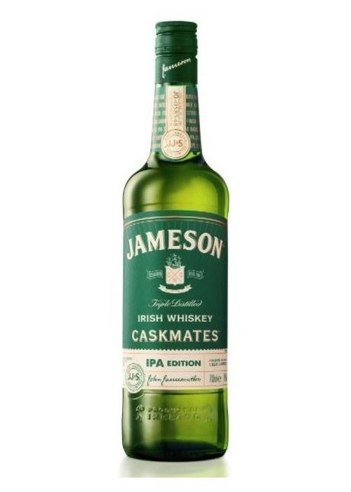 Jameson Caskmates IPA Edition Irish Whiskey 700ml bottle with green glass and label