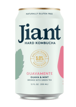 Jiant Guavamente Guava & Mint Hard Kombucha 355ML