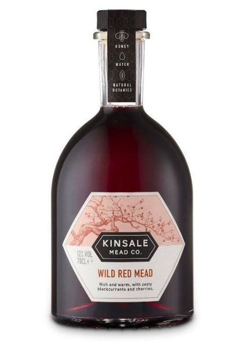 Kinsale Wild Red Mead 700mL bottle with blackcurrant and cherry flavor