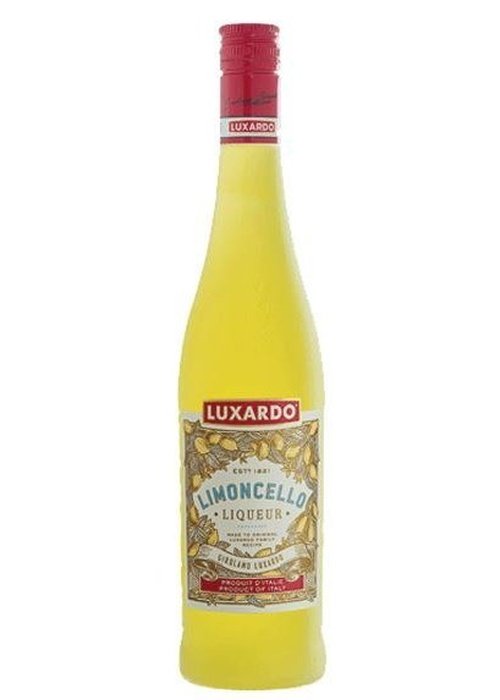 Luxardo Limoncello 500ML Italian lemon liqueur bottle with red cap and label