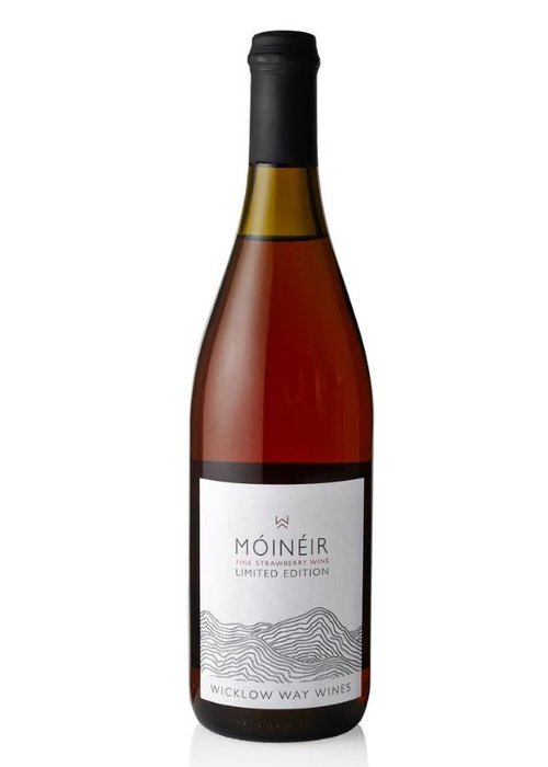 Moineir Irish strawberry wine bottle limited edition