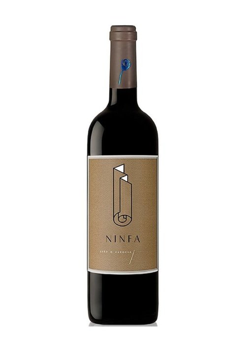 Ninfa Red wine bottle from Portugal Tejo region with minimalist label