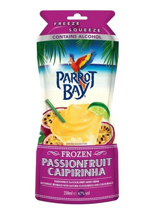 Parrot Bay Frozen Passionfruit Caipirinha Pouch 9 x 250ML